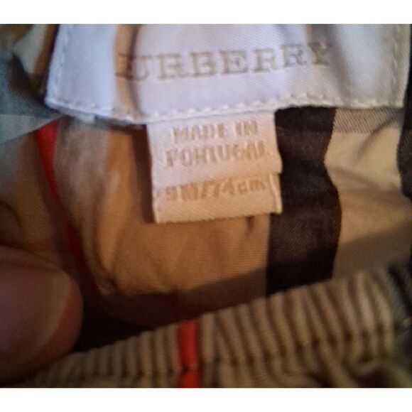 Burberry White and Plaid Kids Camisole - Picture 5 of 7